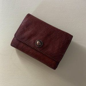 Frye Leather Snap Wallet